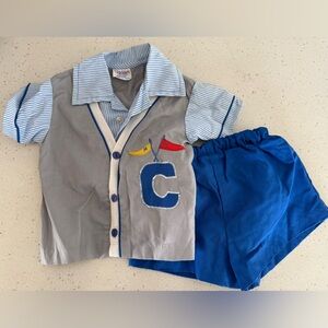 Vintage Baby Sporty Set 12 mos
